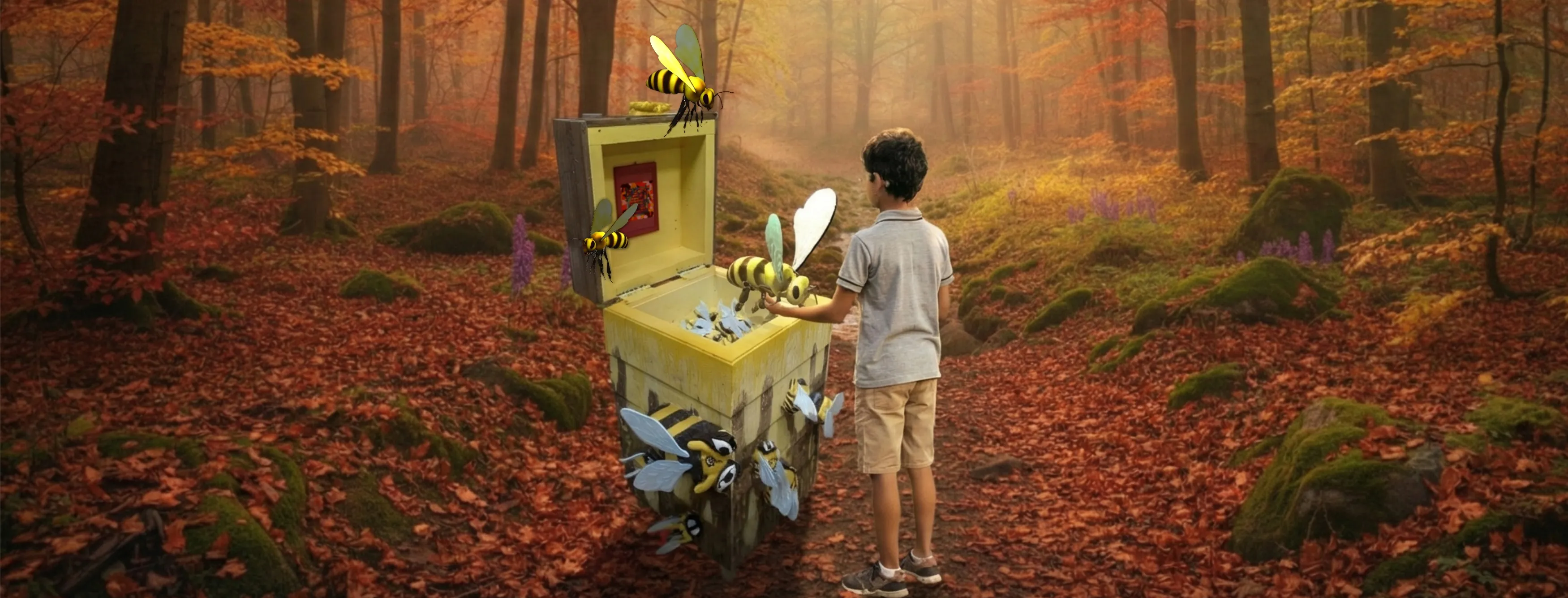 Sculpture concept for the Pollination Trail